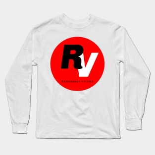 reasonable volume retro logo Long Sleeve T-Shirt